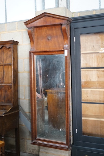 A George IV mahogany pier glass and table with arched pediment width 66 cms total height 252 cms. - Image 3 of 3