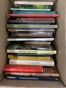 A large collection of modern and vintage Fine Art reference books and catalogues, 7 boxes,