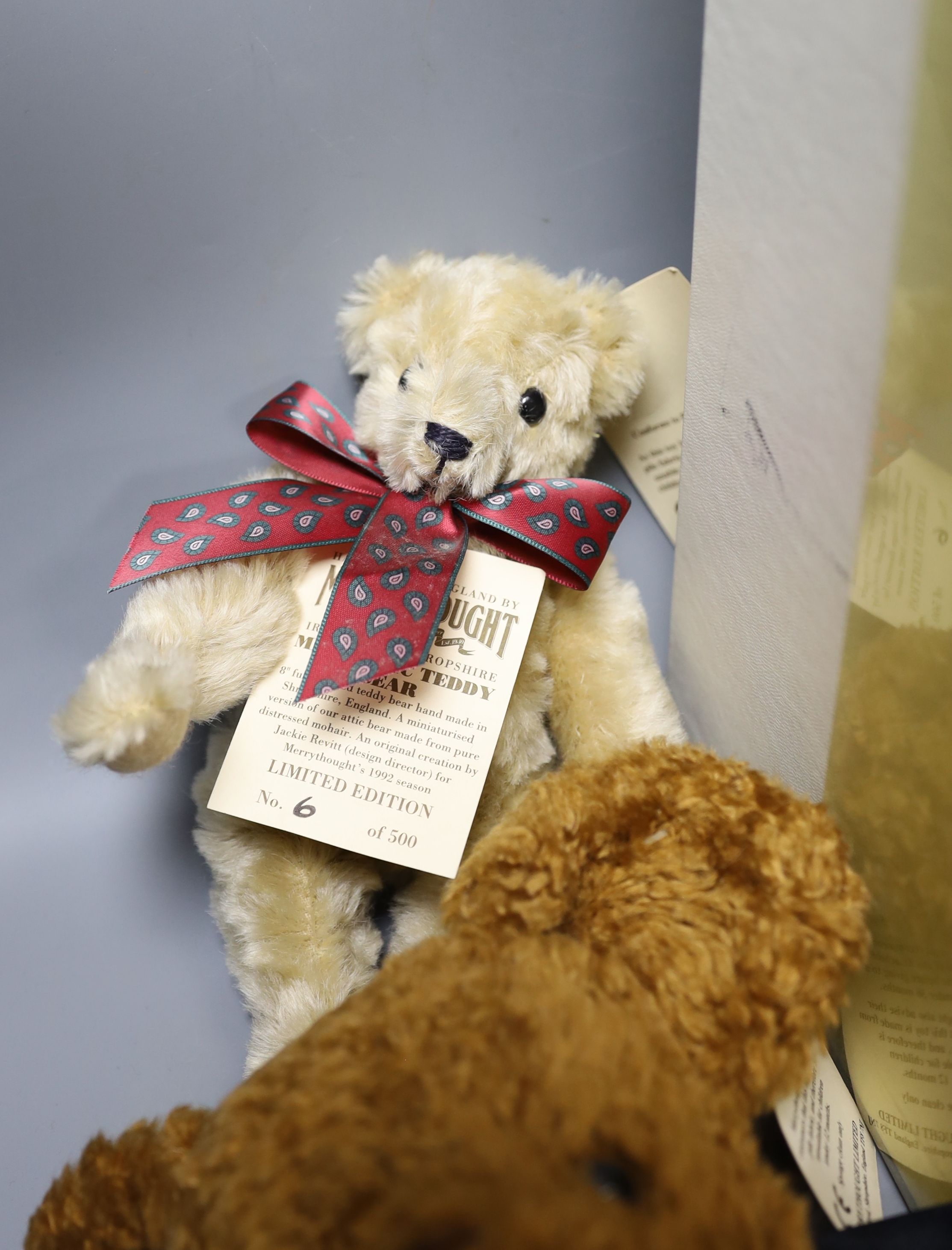 Three boxed limited edition Merrythought with five other limited edition Merrythought Bears - Image 7 of 10