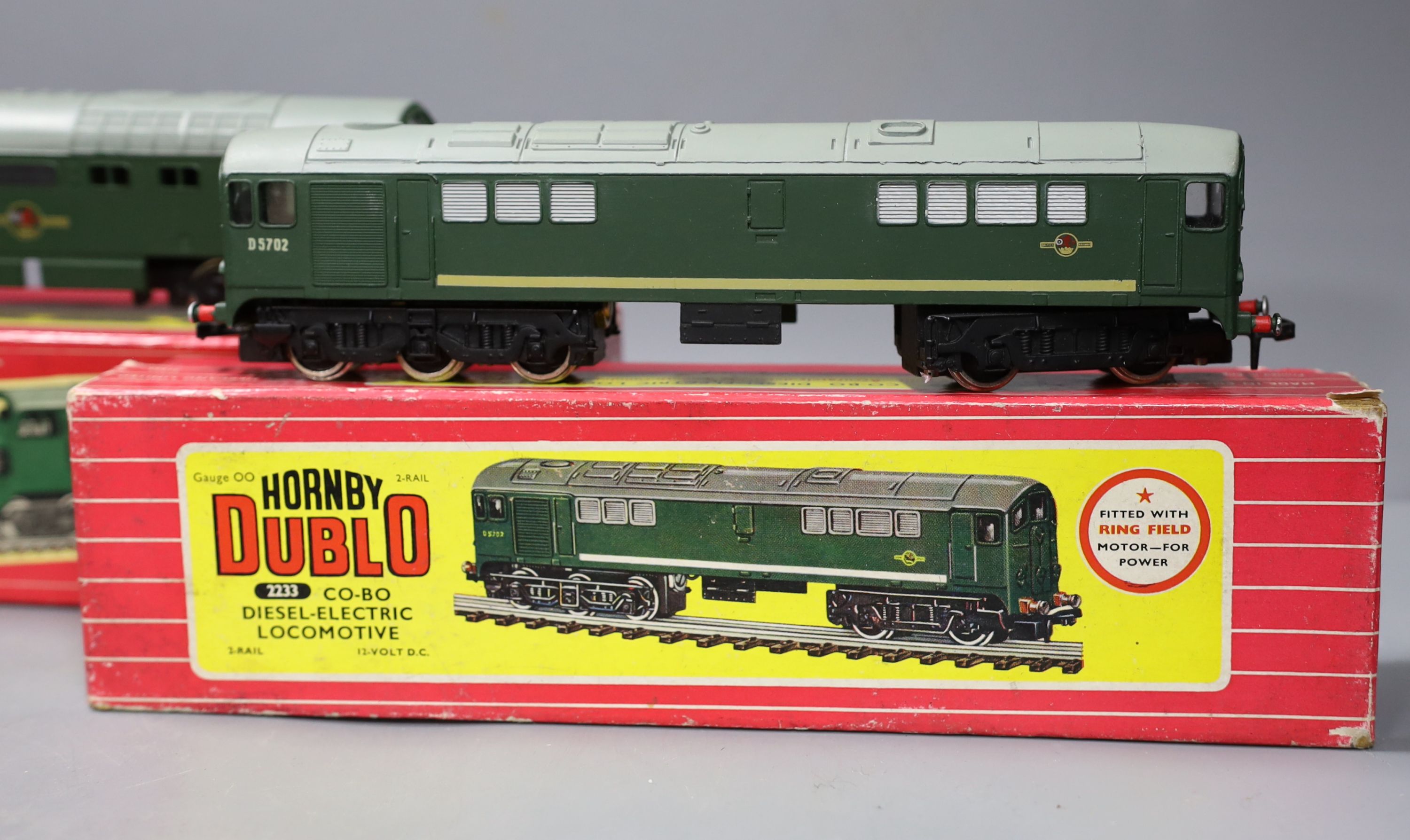 Hornby Dublo locomotives- boxed 2233 Co-Bo Diesel electric, 2232 Co-Co diesel electric, 2231 - Image 13 of 16