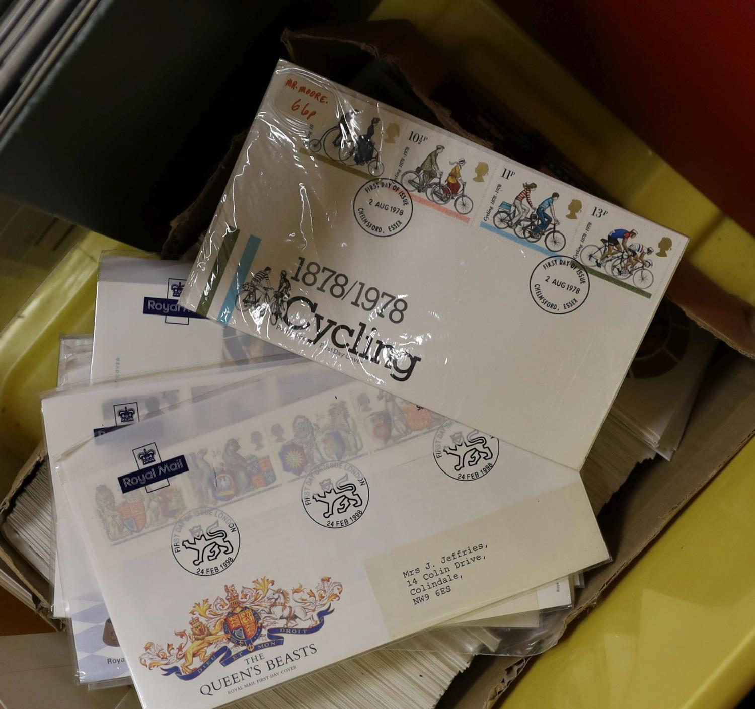 A box of First Day Covers - Image 6 of 6