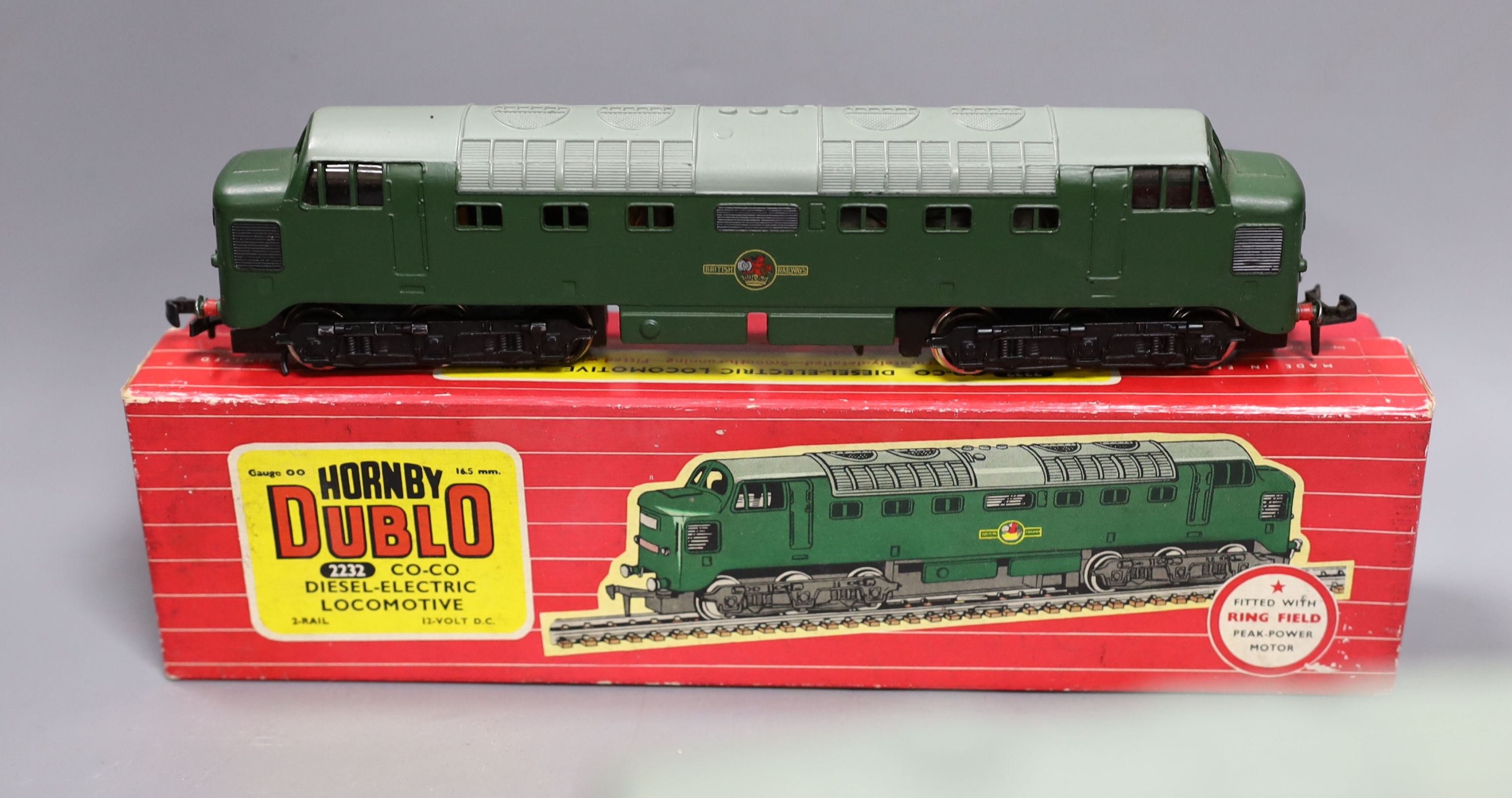 Hornby Dublo locomotives- boxed 2233 Co-Bo Diesel electric, 2232 Co-Co diesel electric, 2231 - Image 15 of 16