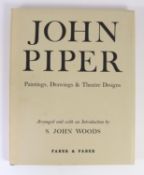 ° ° Piper, John - Paintings, Drawings & Theatre Designs, 1st edition, one of 50 with signed, hand-