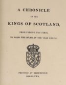 ° ° (Scotland) - A Chronicle of the Kings of Scotland,from Fergus the First, to James the