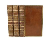 ° ° Daniel, William Barker - Rural Sports, 3 vols, 8vo, calf gilt line ruled, spotted throughout,