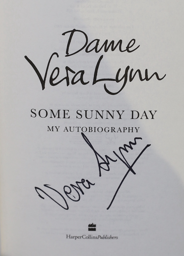 ° ° Modern signed 1st edition - Lyn, Dame Vera - Some Sunny Day, with d/j, 2009 - Image 2 of 2