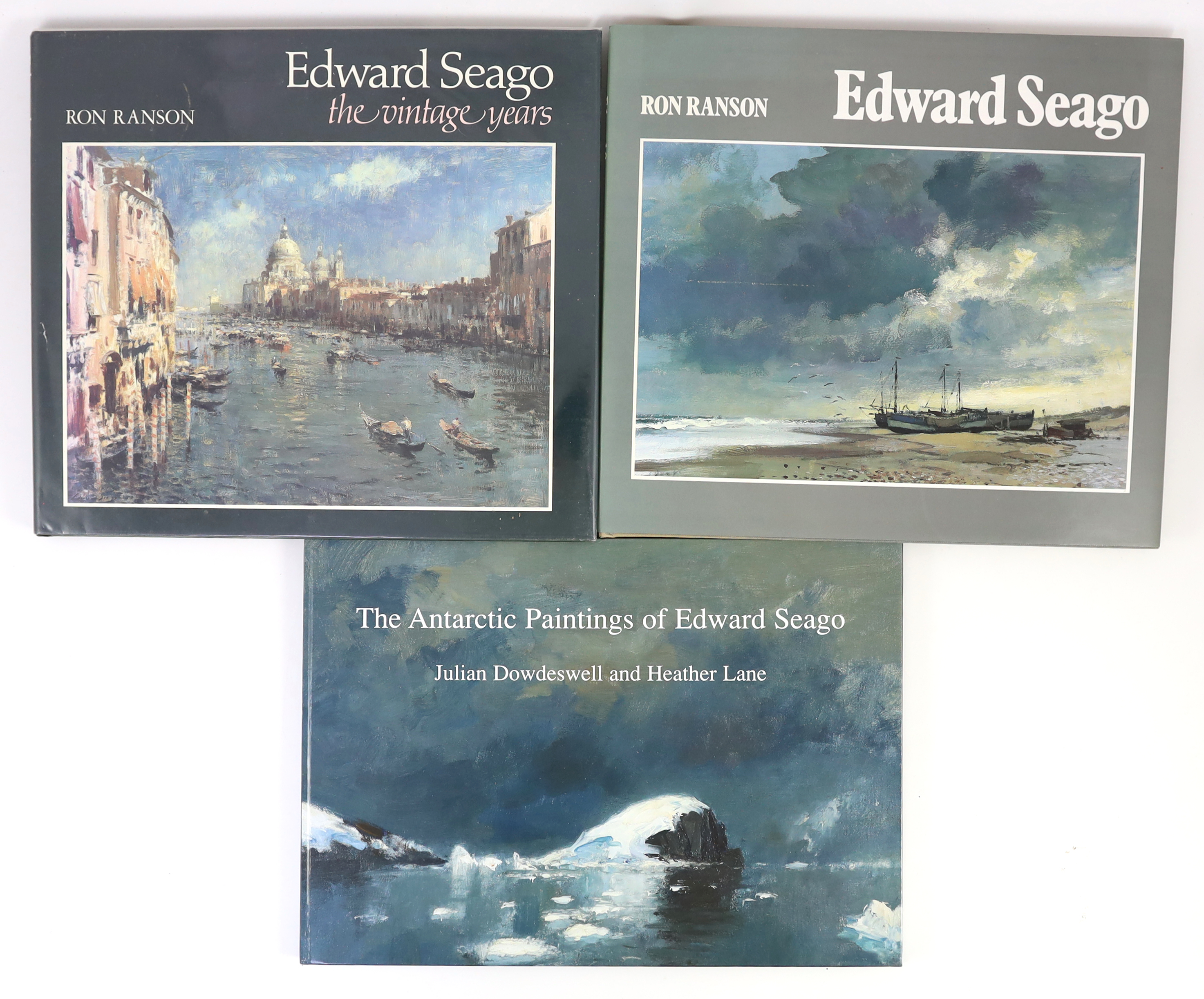 ° ° Seago, Edward - 7 works, about or by:- Caravan, Collins, London, 1937; Hawcroft, Francis W. - - Image 3 of 4