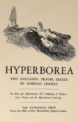 ° ° Lindsay, Norman - Hyperborea, Two Fantastic Travel Essays, 5 of 725, 4to, cloth, Franfolico