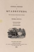 ° ° Bewick, Thomas - A General History of Quadrupeds, 7th edition, 8vo, diced calf rebacked,