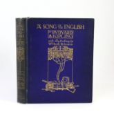 ° ° Kipling, Rudyard - A Song of the English, illustrated by W. Heath Robinson, 4to, cloth gilt,
