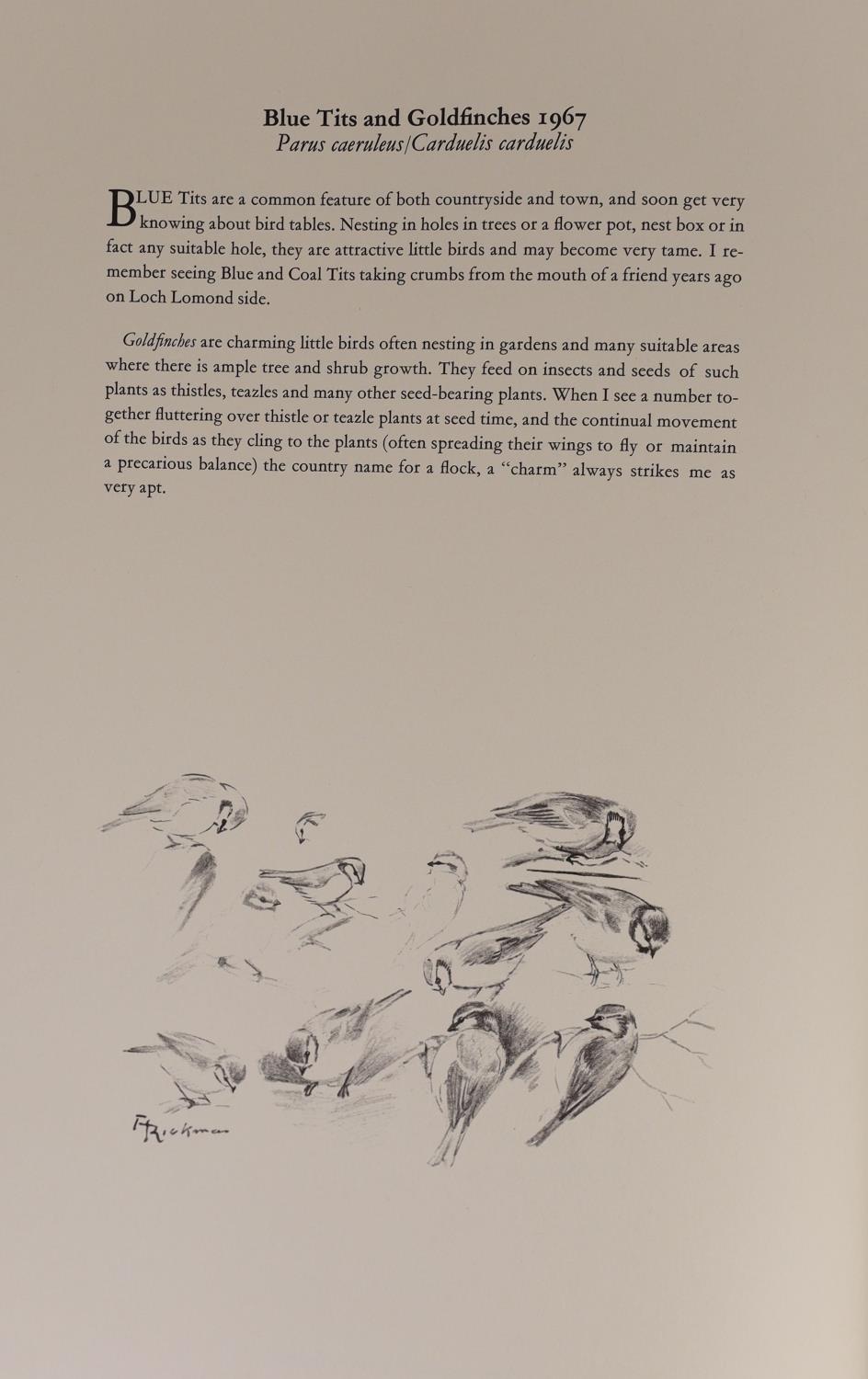 ° ° Rickman, Philip - A Selection of Bird Paintings and Sketches, one of 500 signed by the artist, - Image 6 of 11