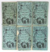 ° ° Dickens, Charles - The Mystery of Edwin Drood, 1st edition, in original 6 parts, original wraps,