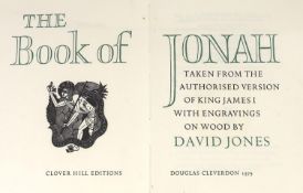 ° ° Jones, David [illustrator] - The Book of Jonah… limited edition, No. 41 of 300 printed on J.