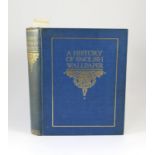 ° ° Sugden, Alan Victor and Edmondson, John Ludlam - A History of English Wallpaper, 4to, original