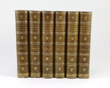 ° ° Lydekker, Richard (editor) - The Royal Natural History, 1st edition, 6 vols, 4to, half green