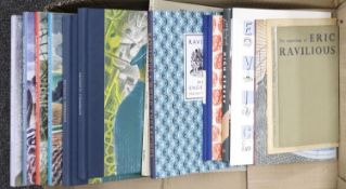 ° ° Ravilious, Eric - 14 works, about or Illustrated by:- Ravilious in pictures- (4 monographs,