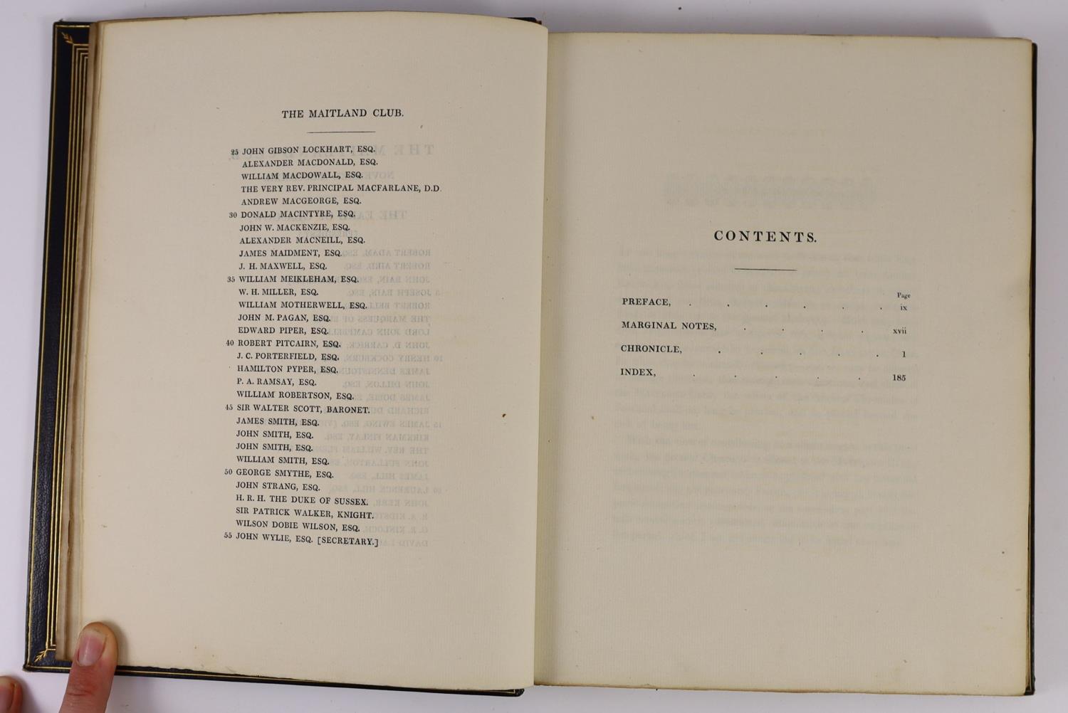 ° ° (Scotland) - A Chronicle of the Kings of Scotland,from Fergus the First, to James the - Image 2 of 3