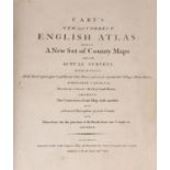 ° ° Cary's New and Correct English Atlas.... engraved title and dedication, hand coloured maps of