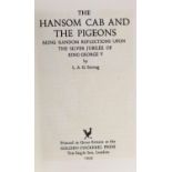 ° ° Golden Cockerel Press - Strong, Leonard Alfred George - The Hansom Cab and the Pigeons,