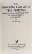 ° ° Golden Cockerel Press - Strong, Leonard Alfred George - The Hansom Cab and the Pigeons,