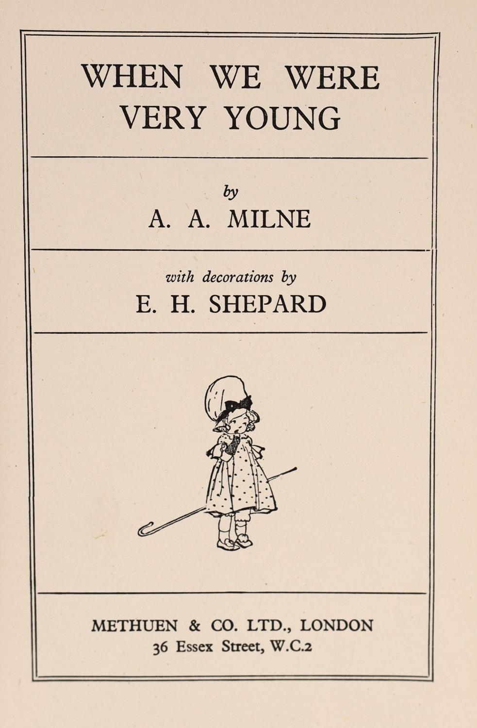 ° ° Dr. Marie Stopes interest - Milne. A. A - The Christopher Robin Birthday Book, 1st edition, with - Image 4 of 7