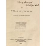 ° ° Hey, Rebecca - The Moral of Flowers, 1st edition, 8vo, contemporary half morocco gilt, with 24