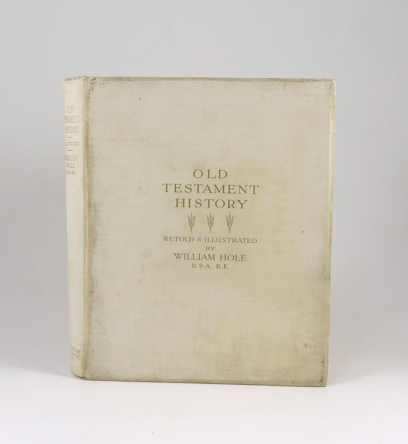 ° ° Hole, William - Old Testament History. Complete with 75 coloured plates, each with descriptive - Image 2 of 11