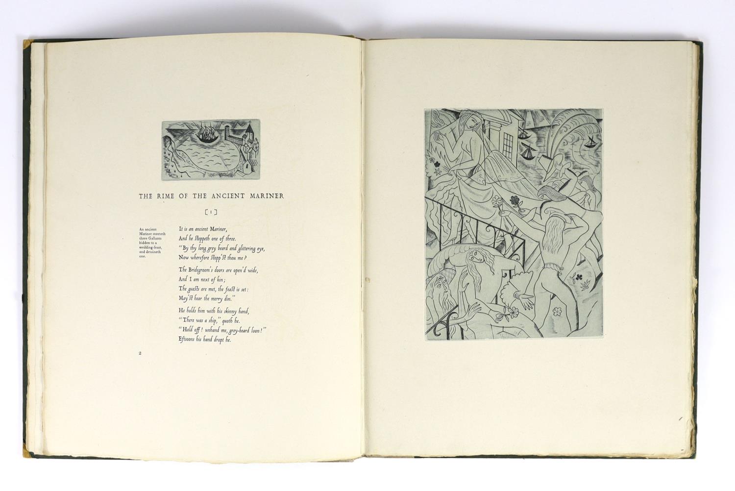 ° ° Coleridge, Samuel Taylor - The Rime of the Ancient Mariner. Limited edition, No. 300 of 400. - Image 3 of 4