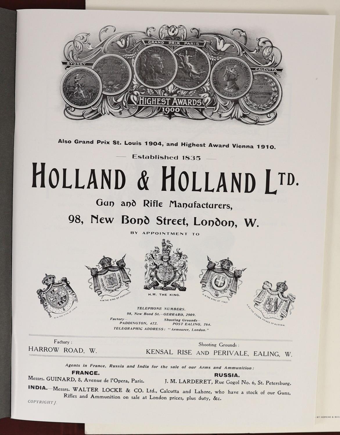 ° ° [Keates, Carey. ]The Holland & Holland Collection with a Brief History of the Company and - Image 5 of 5