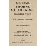 ° ° Eluard, Paul - Thorns of Thunder Selected Poems. 1st and limited ed. one of 600. With