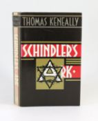 °Keneally, Thomas- Schindler’s Ark, 1st edition, 8vo, cloth, with unclipped d/j, inscribed -