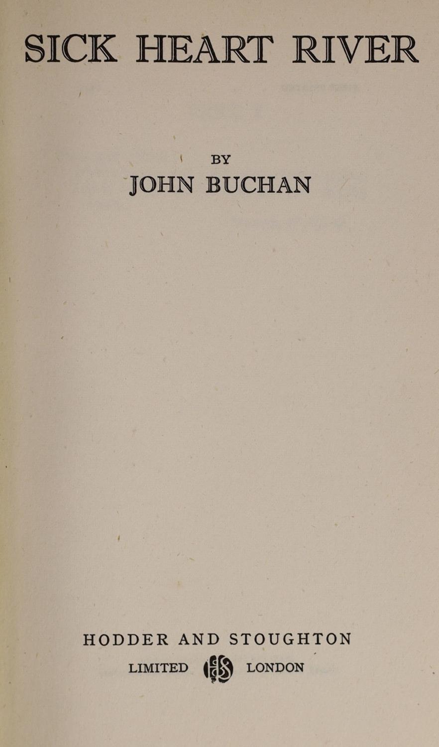 ° ° Buchan, John, 1st Baron Tweedsmuir - 2 works - The Thirty Nine Steps, 1st edition in book - Image 4 of 5