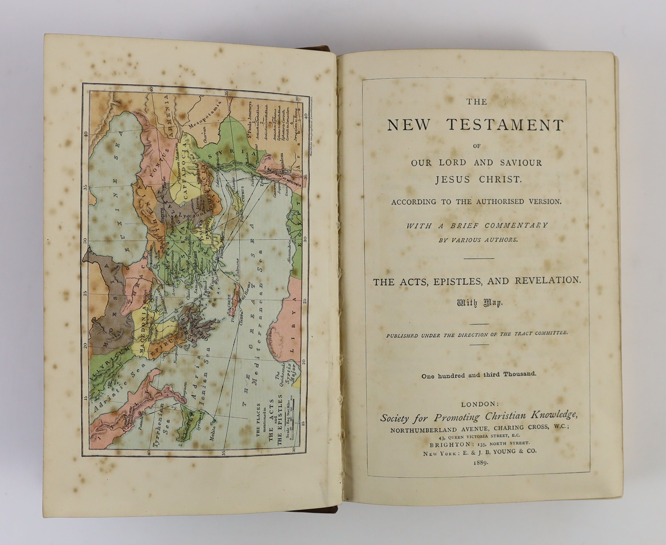 ° ° Hole, William - Old Testament History. Complete with 75 coloured plates, each with descriptive - Image 11 of 11