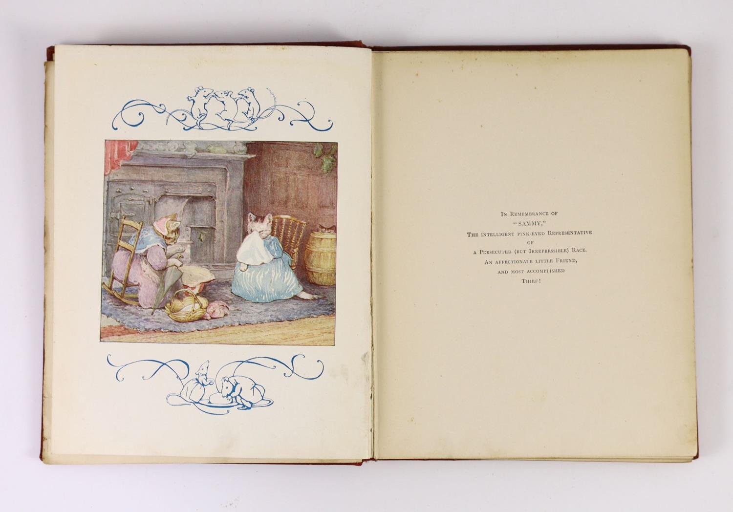 ° ° Potter, Beatrix - The Roly-Poly Pudding. First Edition (1st issue), coloured pictorial title, 18 - Image 3 of 4