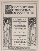 ° ° Rossetti, Christina Georgina - Poems, illustrated by Florence Harrison, 4to, cloth gilt, with 36