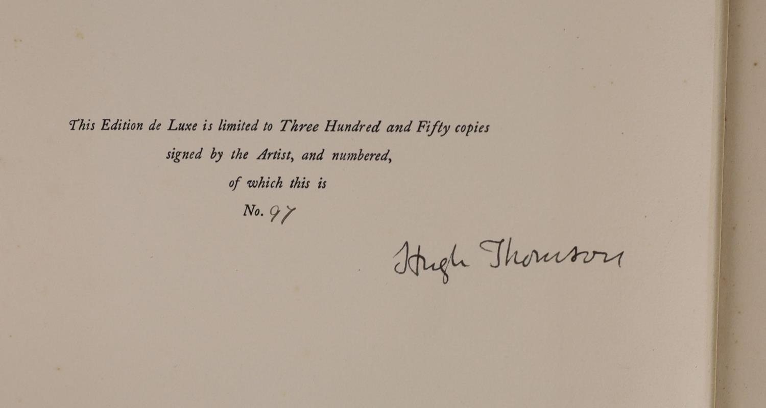 ° ° Sheridan, Richard Brinsley - The School for Scandal,de luxe edition, one of 350, signed and - Image 5 of 6