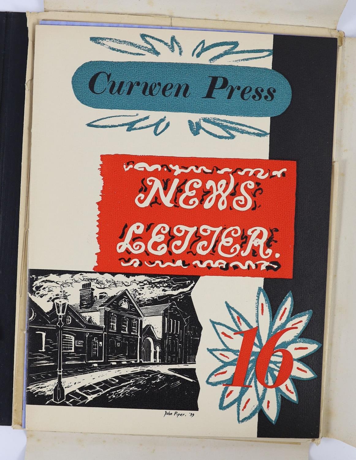 ° ° Various [The Curwen Press] - The Curwen Press News-Letter. 1st ed. 15 vols of 16 (lacking no.2). - Image 5 of 9