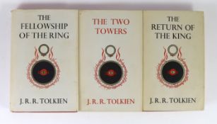 ° ° Tolkien, J.R.R - The Lord of the Rings, 3 vols, 8vo, all with d/j’s, 13th impression of