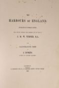 ° ° Ruskin, John - The Harbours of England, illustrated by J.M.W. Turner, folio, original green