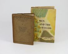 ° ° Bell, Adrian - Men and the Fields. 1st edition. Complete with 6 lithographic plates by John