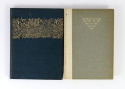 ° ° Morris, William - Love is Enough or The Feeing of Pharamond, 8vo, cloth gilt cover design by