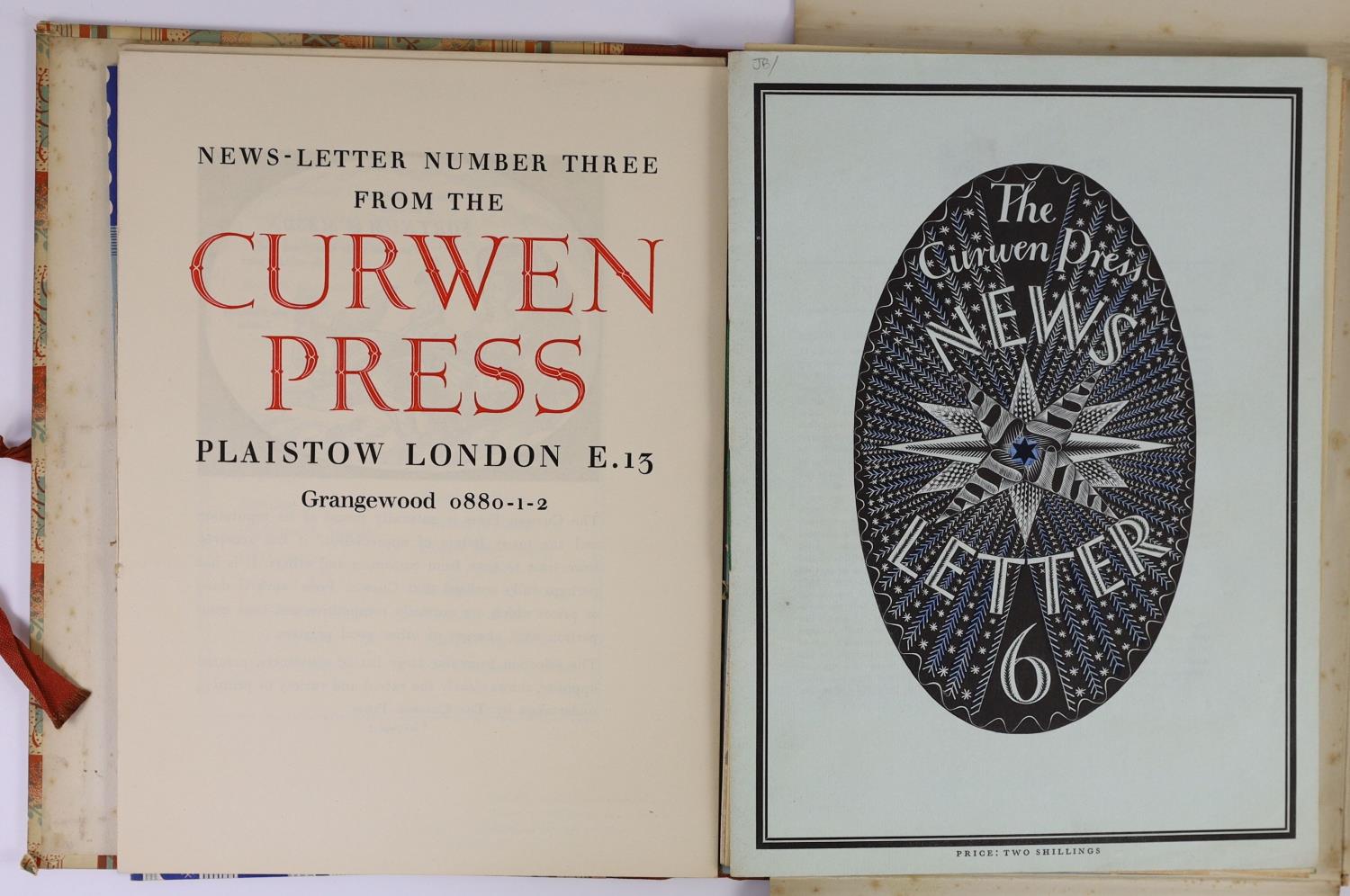 ° ° Various [The Curwen Press] - The Curwen Press News-Letter. 1st ed. 15 vols of 16 (lacking no.2). - Image 8 of 9