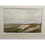 Robert Thorne Waite (1842-1935), watercolour, Chalk pit in a landscape, 32 x 52cm