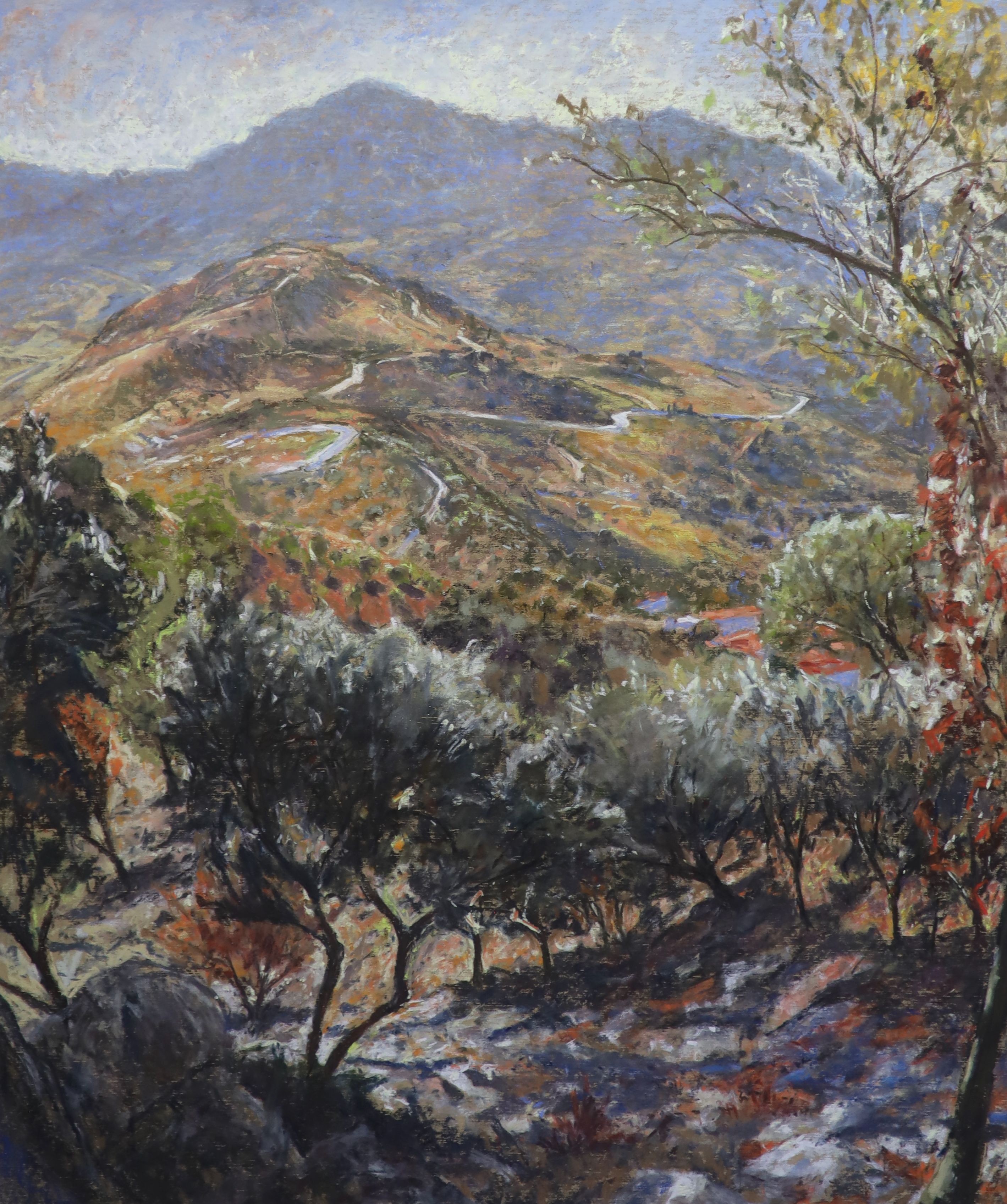 Patrick Cullen (Contemporary) Scorched Earth Mountains of Andalusiamixed mediaNEAC Exhibition