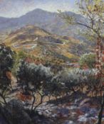 Patrick Cullen (Contemporary) Scorched Earth Mountains of Andalusiamixed mediaNEAC Exhibition