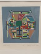 Eduardo Paolozzi (1924-2005), screenprint, Untitled, signed and dated 1986, Goldmark Gallery label