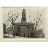 John Piper (1903-1992), etching and aquatint, ‘The Chapel of St George, Kemptown’, from the Brighton