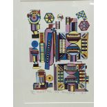 Eduardo Paolozzi (1924-2005), screenprint, Study for Turing, signed artist's proof dated 1998, 49