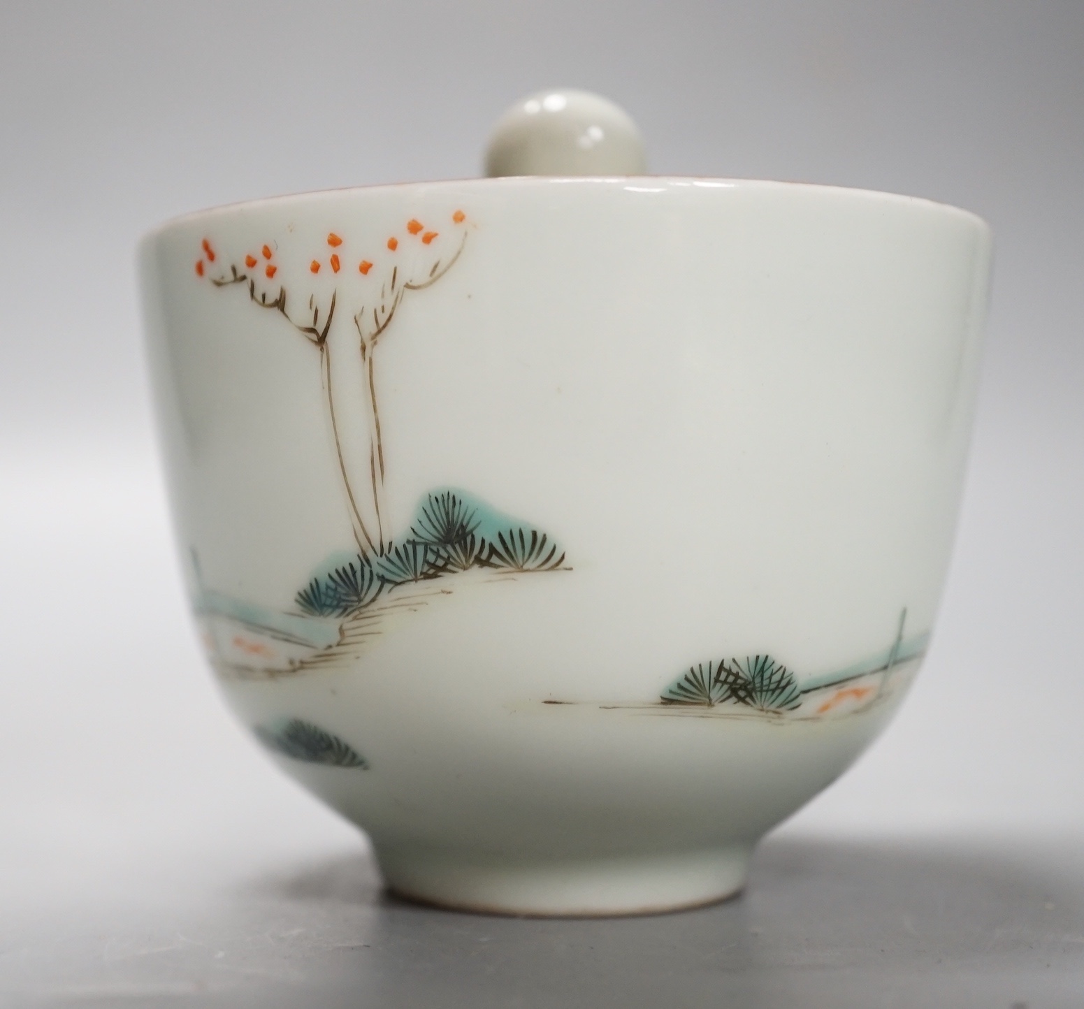 A Chinese famille rose puzzle cup, 8cm high - Image 4 of 7