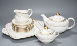 A Royal Doulton Naples pattern tea service